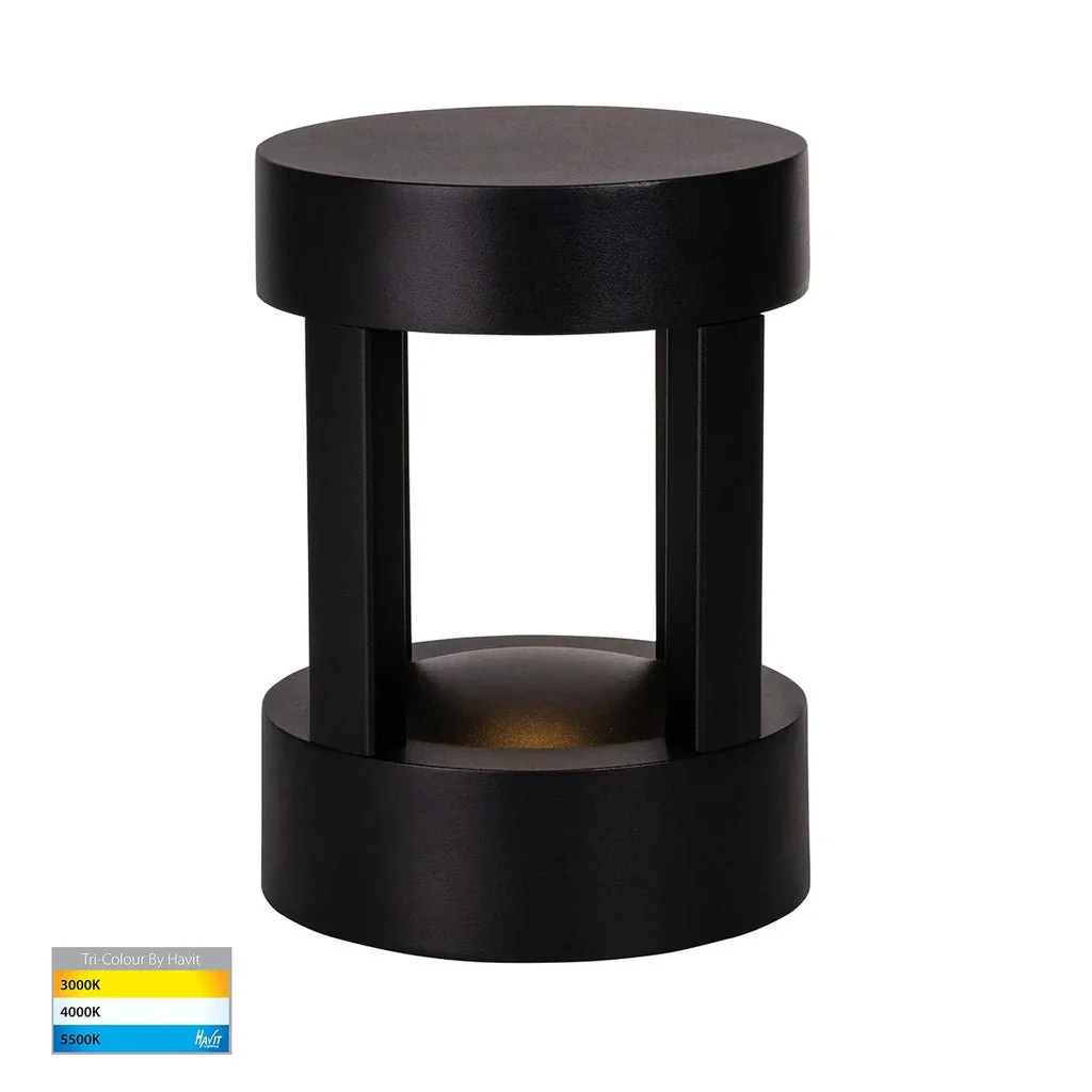 Pelare LED Pillar Light 12w CCT Black Havit Lighting HV1699T-BLK-RND - Image 2