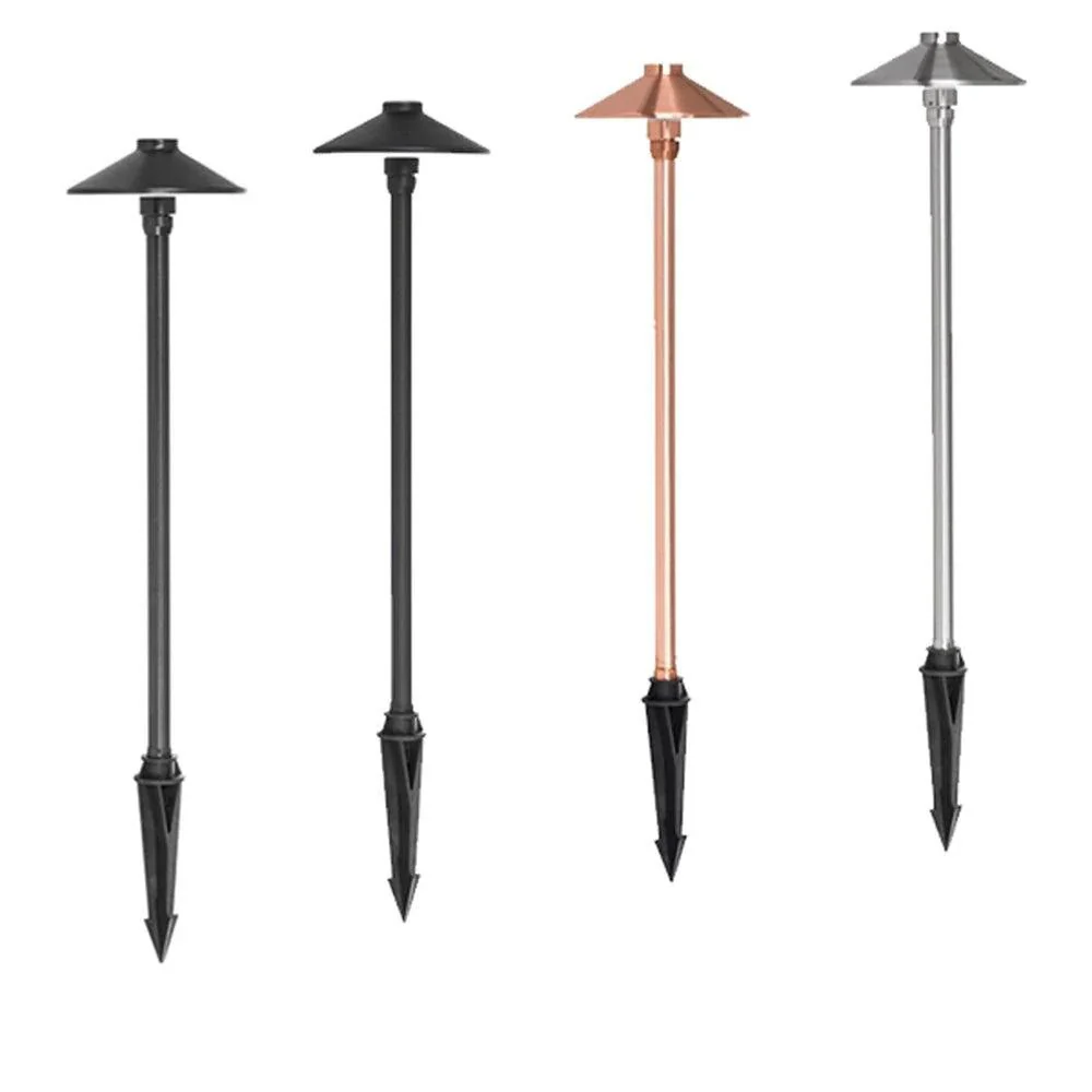 Polari LED Spike Light CCT 3w Antique Brass, Black, Copper, SS316 Havit Lighting - HV1452T