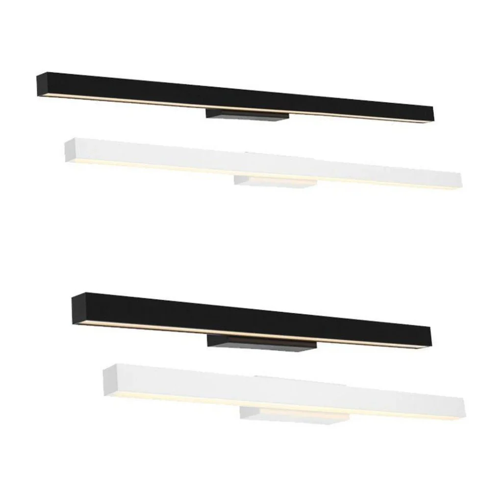 Polo LED Vanity Light 16w/24w in Black or White