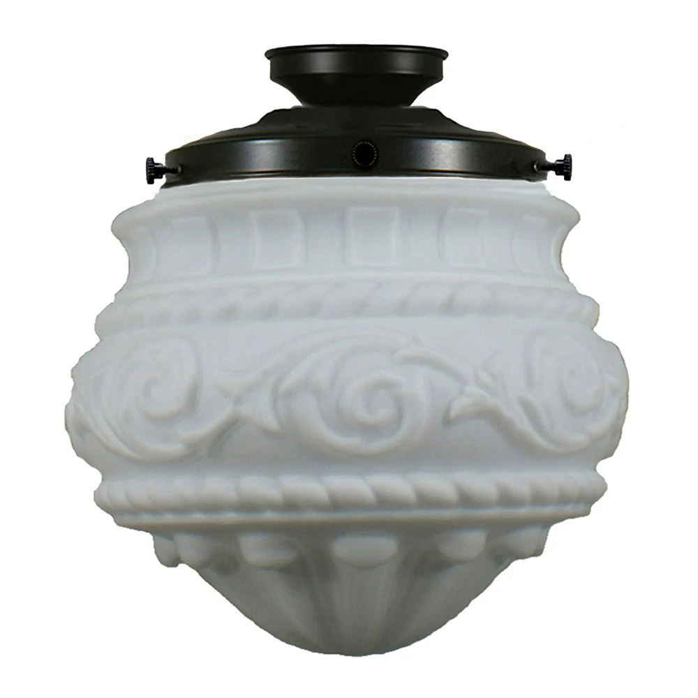 PREMIER 8" or 12" Batten Fix Pendant Light - Black/Chrome/Polished Brass - Image 4