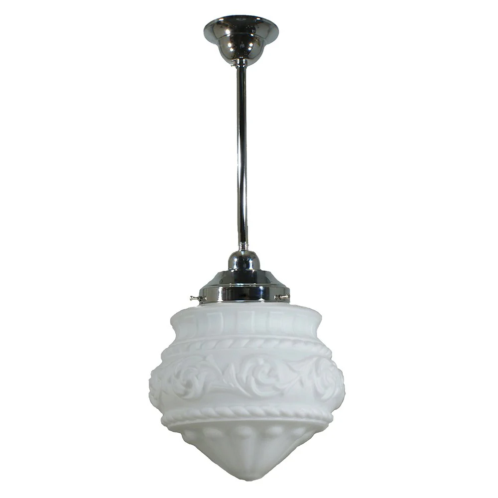 PREMIER 8" or 12" ROD Pendant Light - Black/Chrome/Polished Brass - Image 2