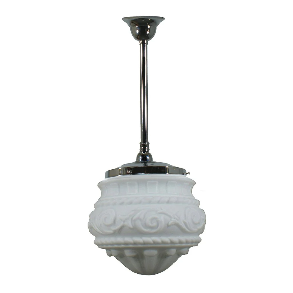 PREMIER 8" or 12" ROD Pendant Light - Black/Chrome/Polished Brass - Image 5