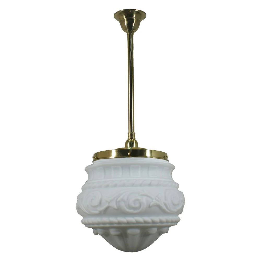 PREMIER 8" or 12" ROD Pendant Light - Black/Chrome/Polished Brass - Image 6