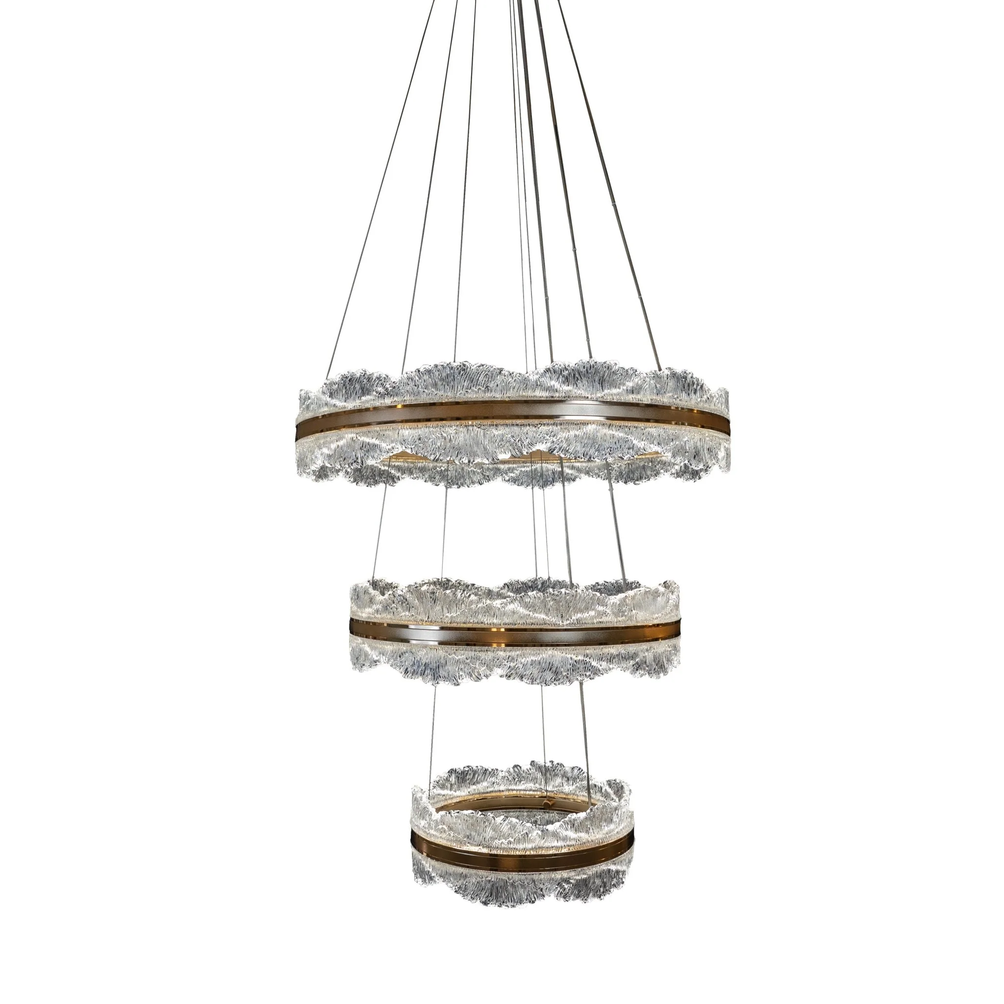 Raya 3 Tier Pendant Light | Lighting Creations - Image 2