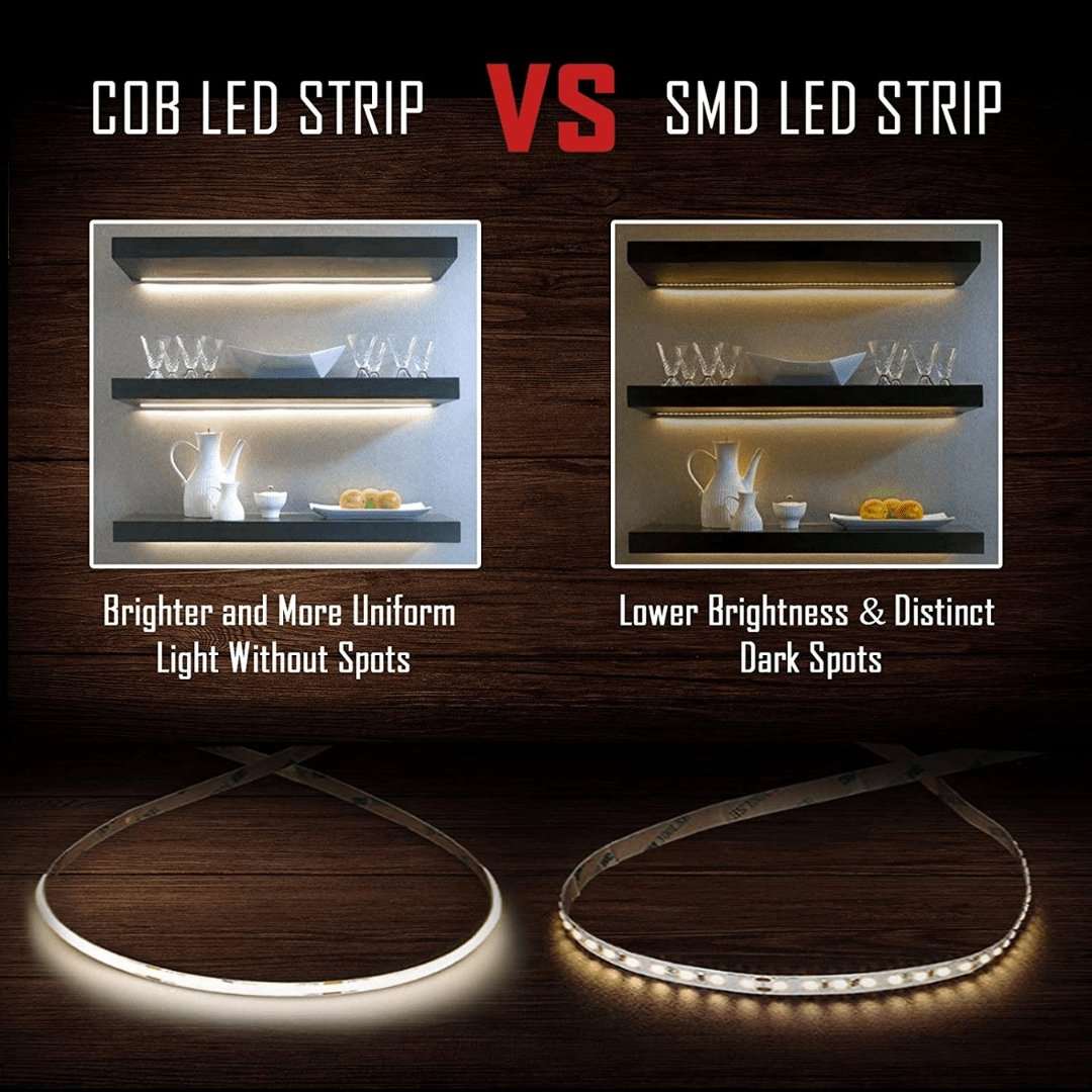 5 meter RGB+4K Cobra Pro Indoor COB Dot Free Strip Light Kit - 80W - Image 7