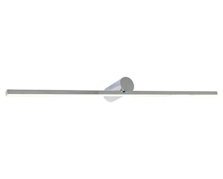 Roka LED Vanity Light White, Black, Chrome or Brass - Image 5