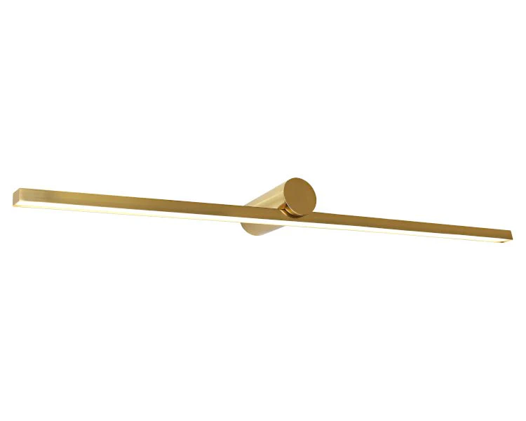 Roka LED Vanity Light White, Black, Chrome or Brass - Image 8