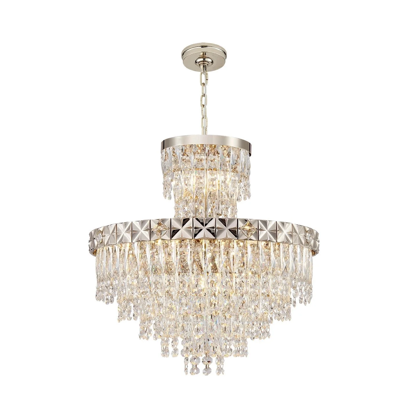 Ruby Crystal Chandelier | Lighting Creations