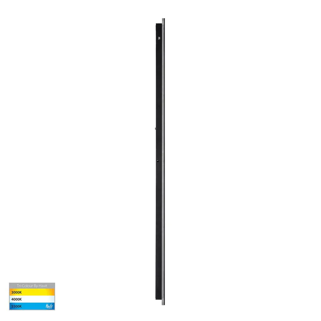 Barline Shadow Outdoor LED Wall Light 1500mm in Black, White Havit Lighting - HV3576T - Image 4