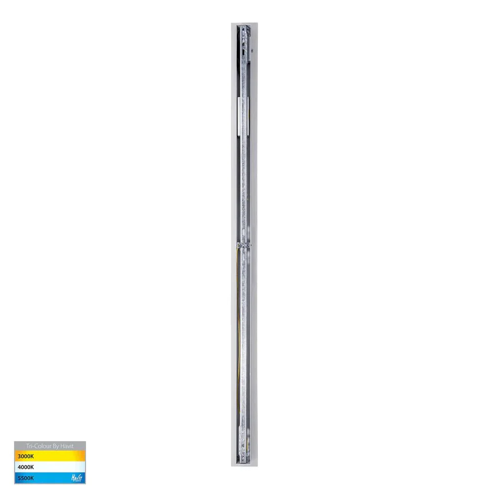 Barline Shadow Outdoor LED Wall Light 1500mm in Black, White Havit Lighting - HV3576T - Image 9