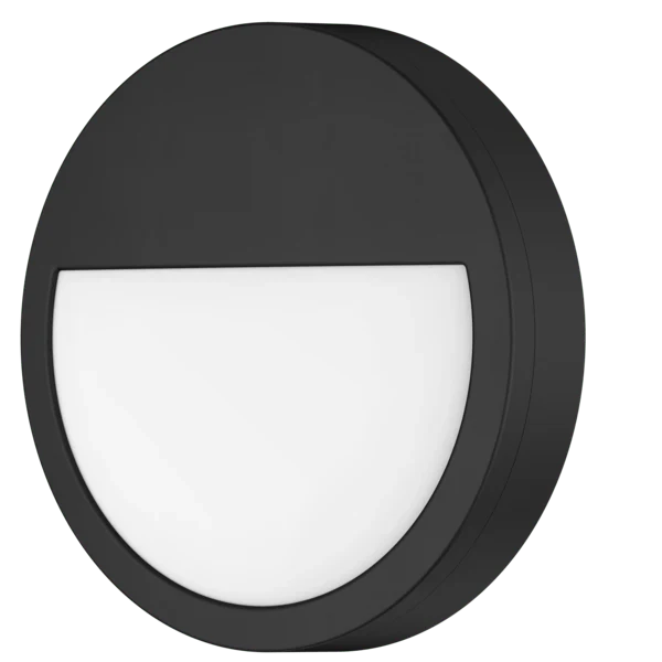 SAL Cooper III SE7192TC/BK 18W Round Profile IP65 LED Wall Light - Image 2