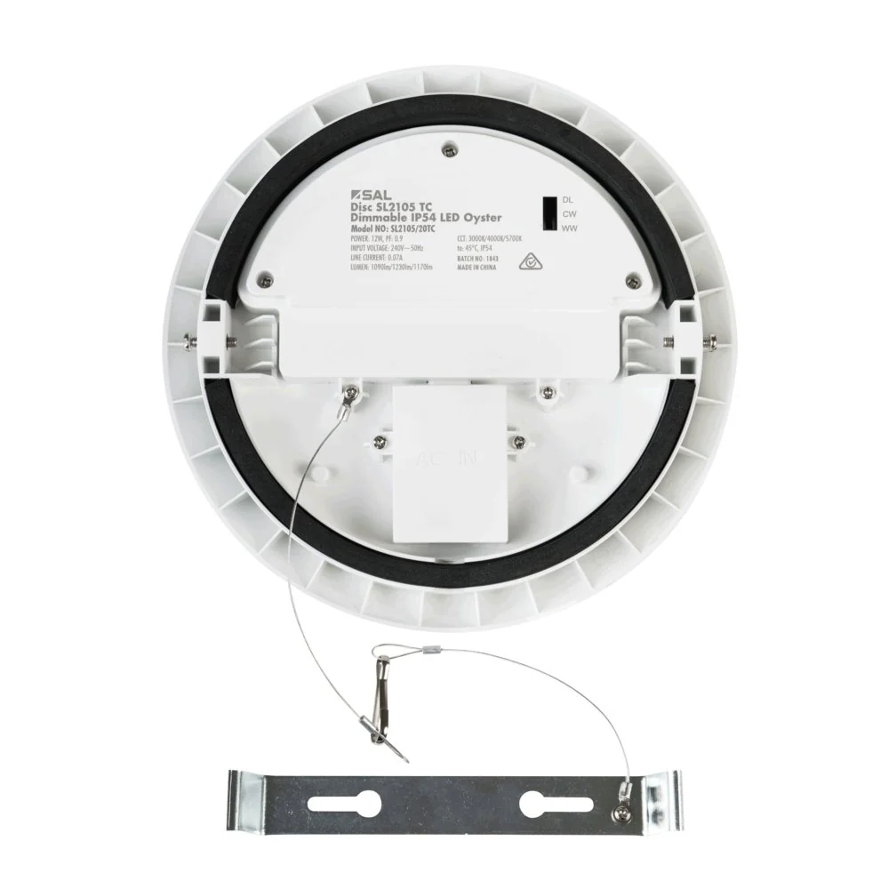 SAL MEMPHIS ROUND SL9719RD LED Weatherproof 4000K White 22W 240V IP65 - SL9719RD, SL9719RD/C - Image 3