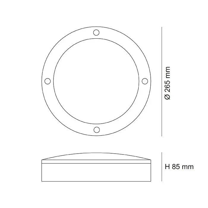 SAL Exterior Bunker Light Cooper SE7081TC 16W - Image 3