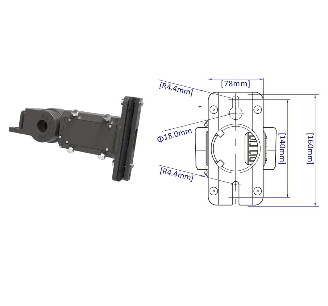 SAL PORT MKIII SHP210MP 70-310W IP66 LED Area Light - Image 4