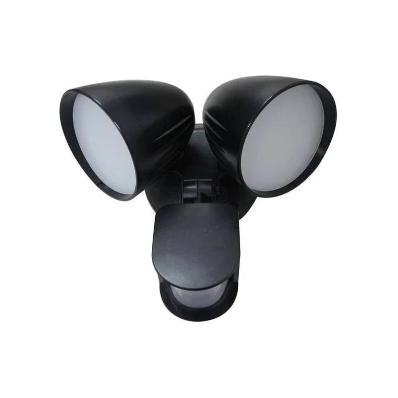 SAL Stargem II LED Flood Light w Sensor 2Lt 20W 5000K in Black SAL Sunny Lighting - SES7060NDL/BK