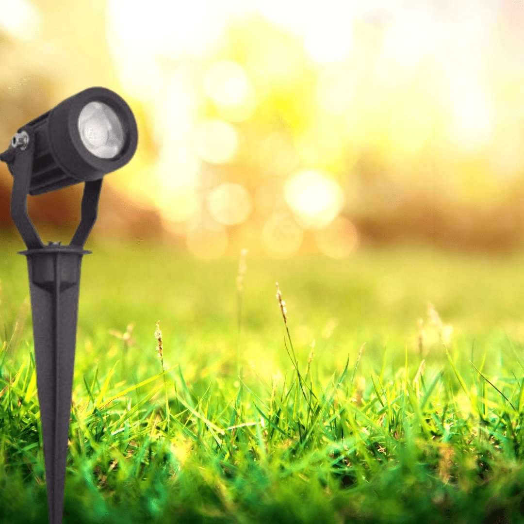 SCENIC Kettle Black Tri-Colour LED Garden Spike - Image 5