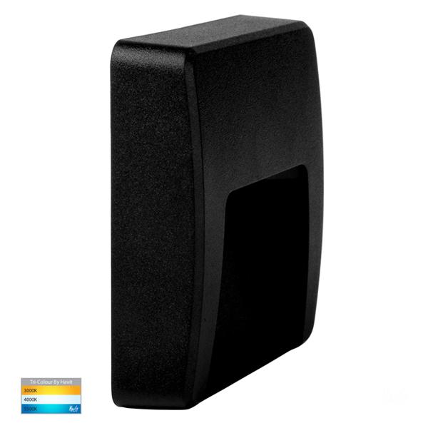 Seefore LED Step Light Tri Colour Square Black/White Havit Lighting - HV3222T - Image 4