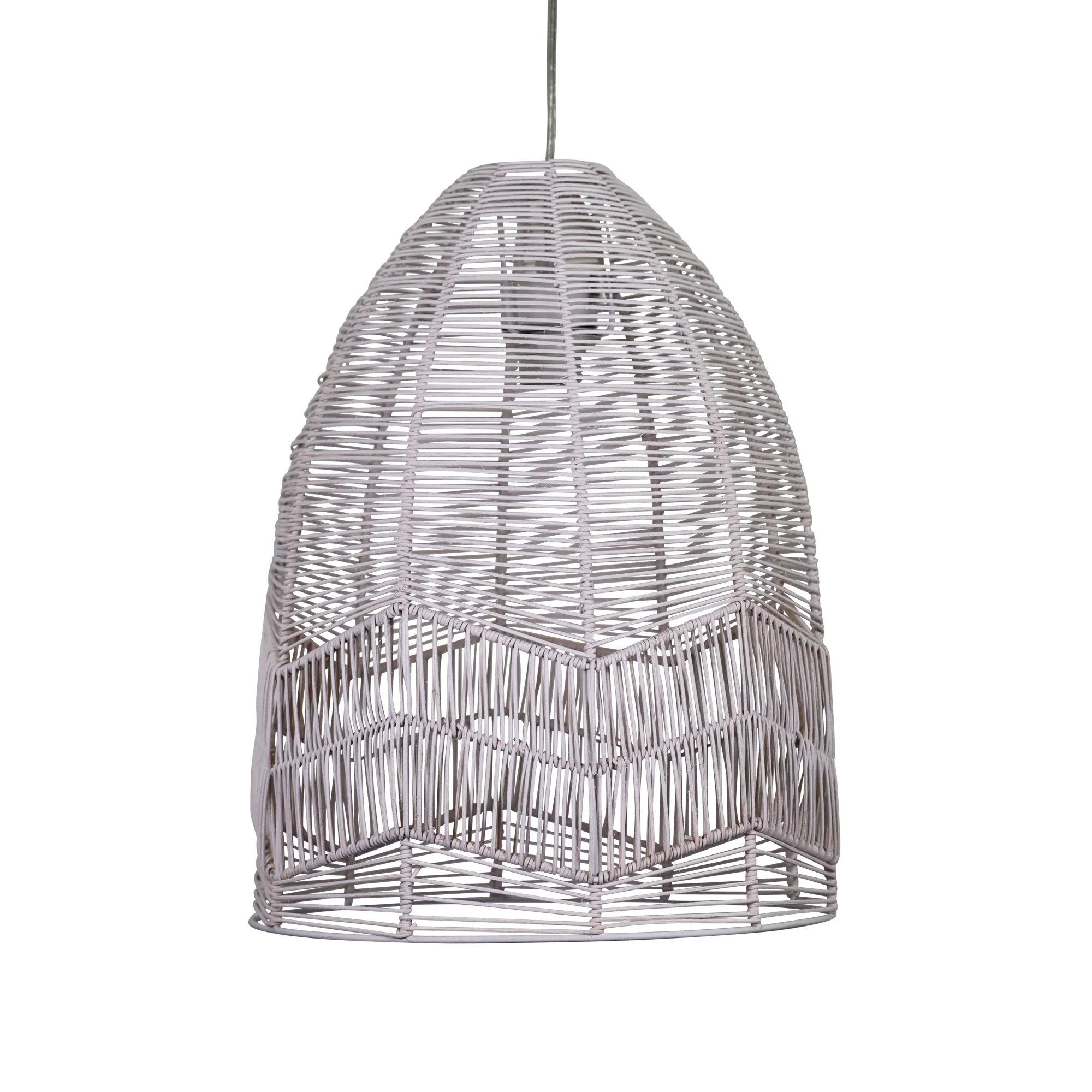 Serang DIY Pendant White Rattan Cane - OL64457WH - Image 3