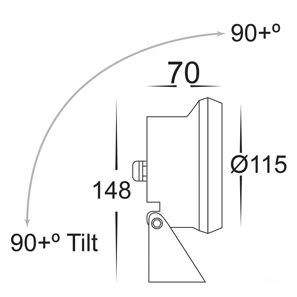 Sotto LED Pond/Garden Light CCT 15w 316 Stainless Steel Havit Lighting HV1494T - Image 2