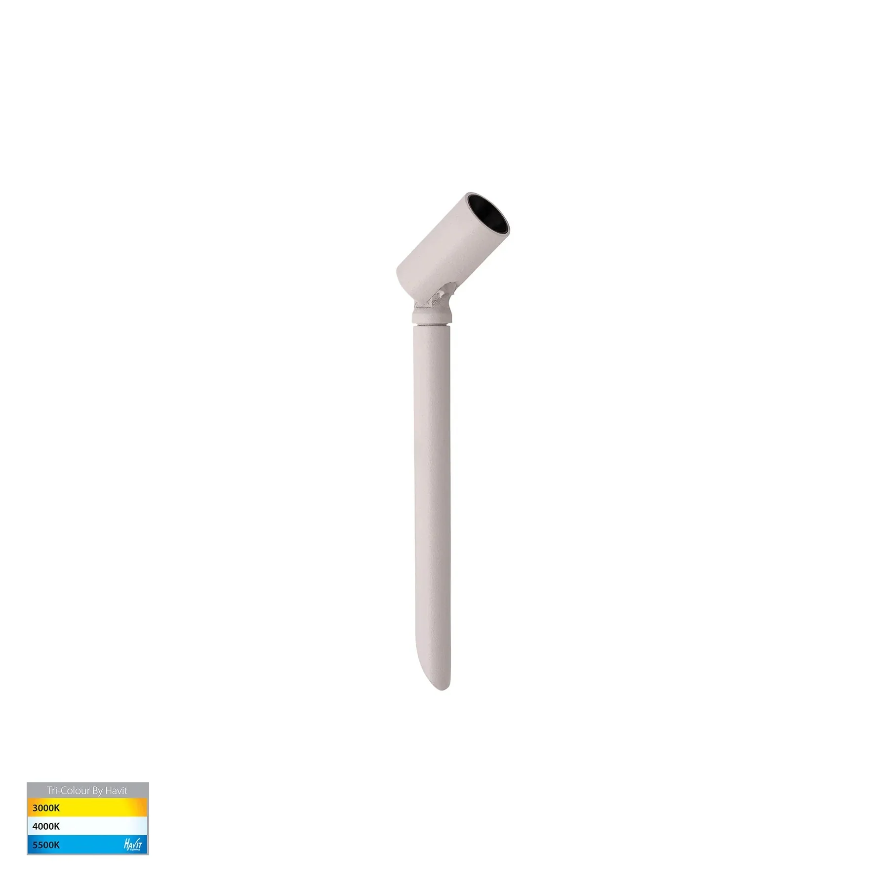 Spar LED Spike/Surface Mounted Spot Light CCT 0.5w Aluminium Black, White Havit Light HV1433T - Image 3