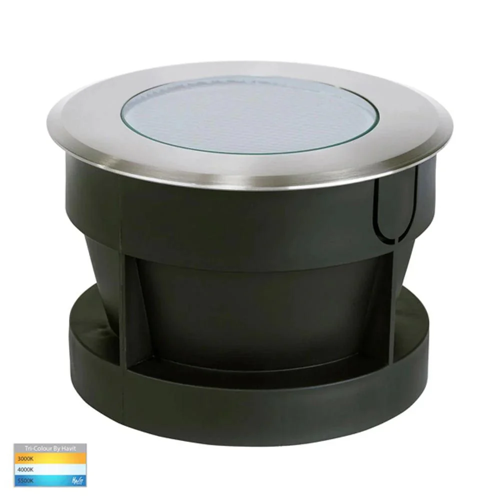Split LED inground Light CCT 5w 316 Stainless Steel Havit Lighting - HV1842T - Image 2