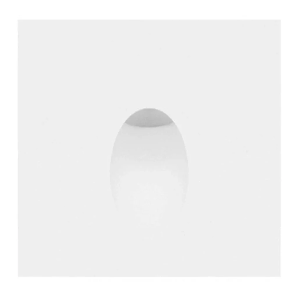 Square LED Step Light 3w 3000k in White or Black