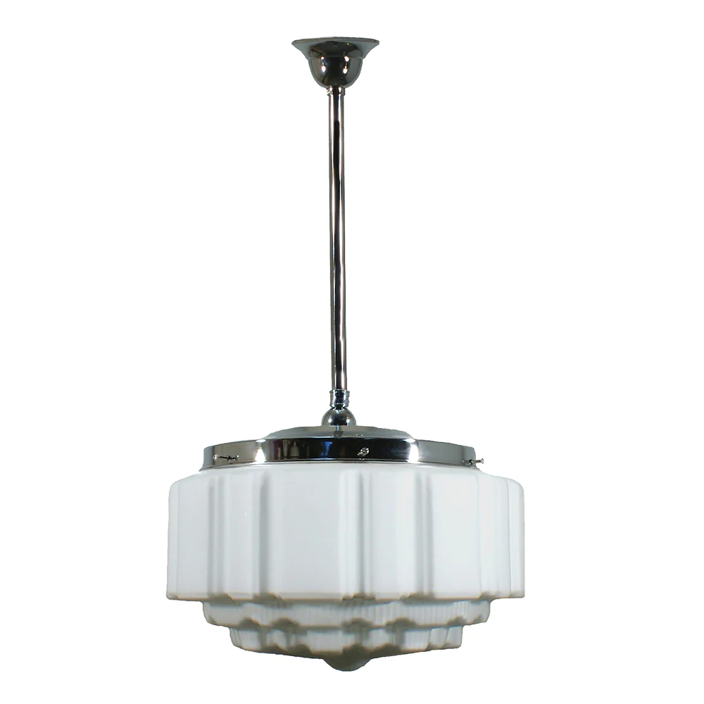 St Kilda 14" 1 Light CORD Pendant Light - Black/Chrome/Polished Brass - Image 2