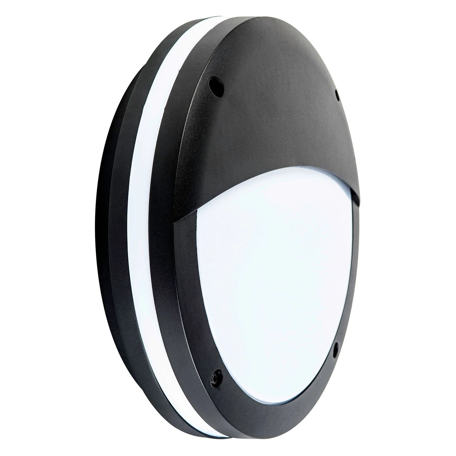 Stor LED Bunker Light With Eyelid Tri-Colour in Black Havit Lighting - HV3671T-BLK - Image 3