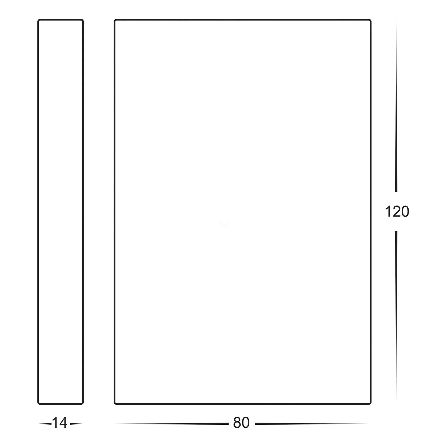 Stylez Outdoor LED Up/Down Wall Light Available in 6 Colours Havit Lighting - HV3289 - Image 5