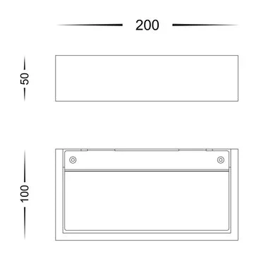 Sunrise Wall Light Plaster 150/200 LED White Havit Lighting - HV8069, HV8070 - Image 4