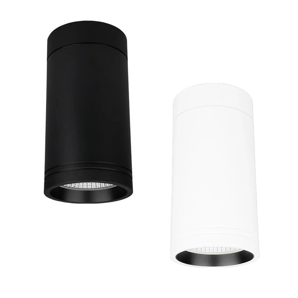 Surface Mounted LED Downlight 25w White, Black, Silver 2.7k, 3k, 4k, 5k CRI 90+, VIVID XSR25 Trend Lighting
