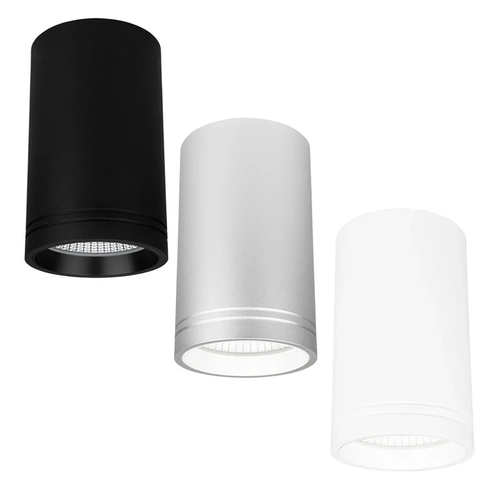 Surface Mounted LED Downlight 35w White, Black, Silver 2.7k, 3k, 4k, 5k CRI 90+, VIVID XSR35 Trend Lighting