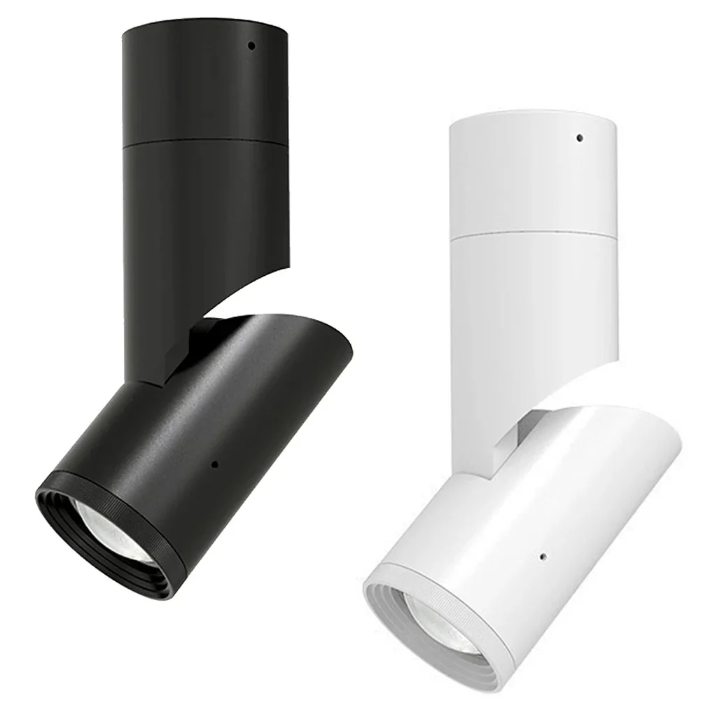 Surface Mounted LED Downlight 8w Black, White 3k, 4k XSF10 Trend Lighting
