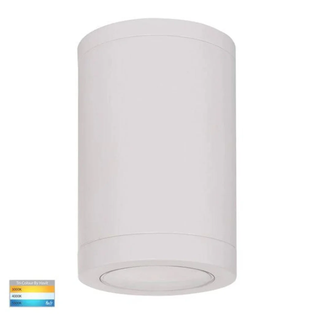 Surface Mounted Lexan LED Downlight 3/5/7w Black, White CCT HV5832T Havit Lighting - Image 2