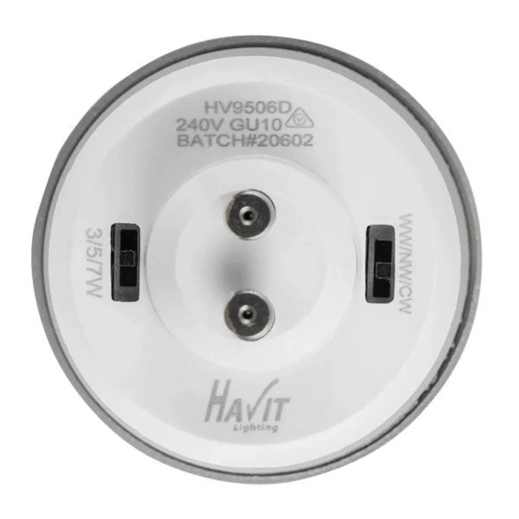 Surface Mounted Lexan LED Downlight 3/5/7w Black, White CCT HV5832T Havit Lighting - Image 6