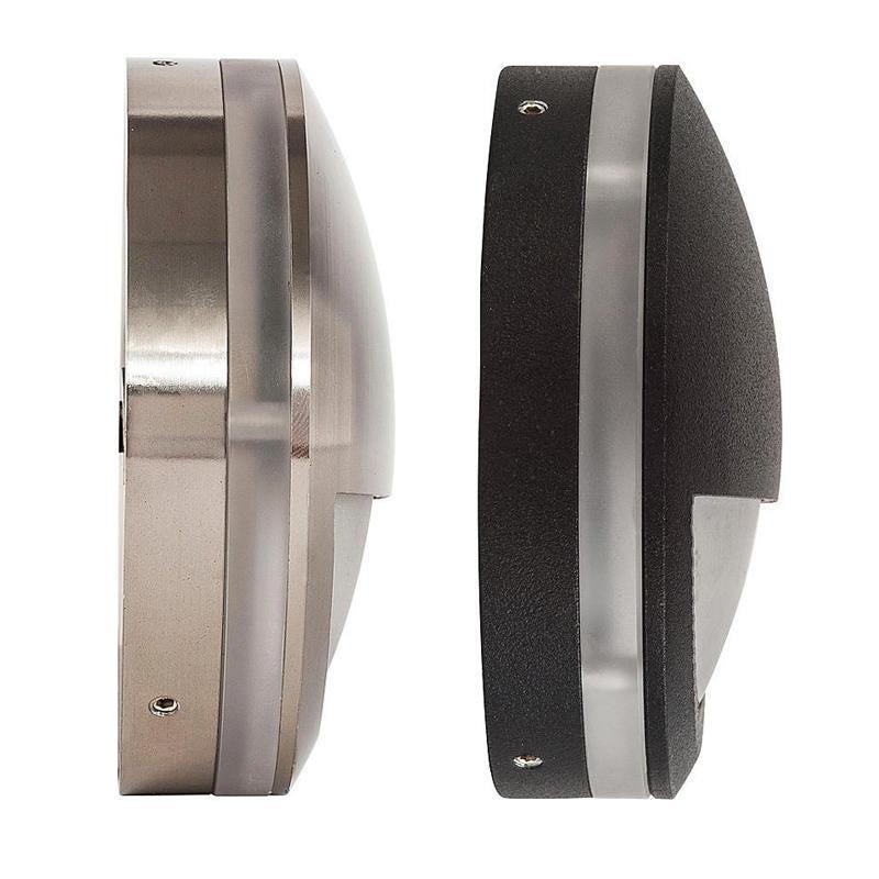 Surface Mounted Step Light with Eyelid Black HV2961 - Image 2