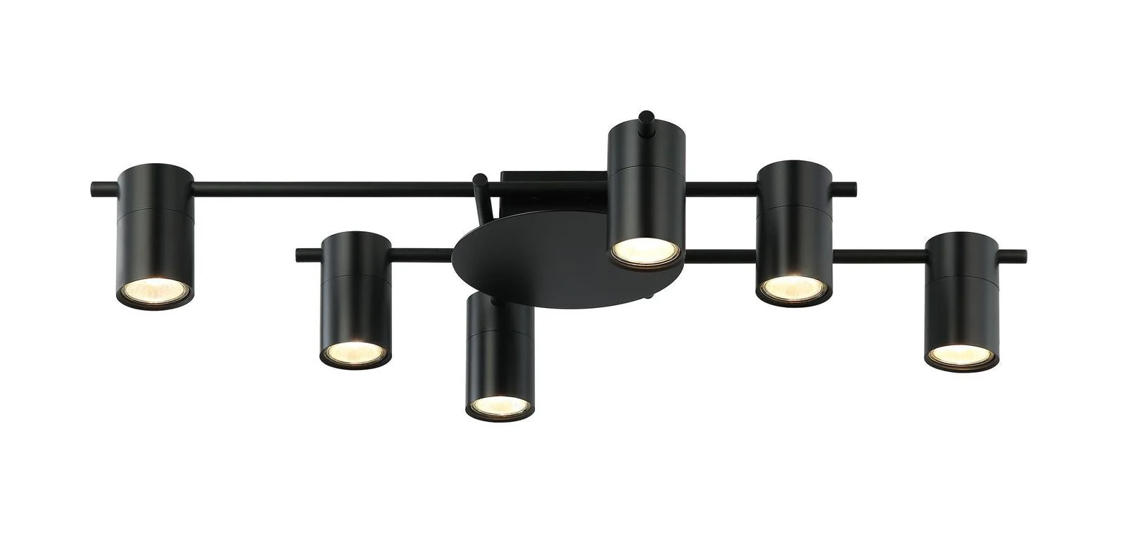 Tache Ceiling Light 6Lt Adjustable Head in Brass, Brass/Black, Chrome, Black or White - Image 8