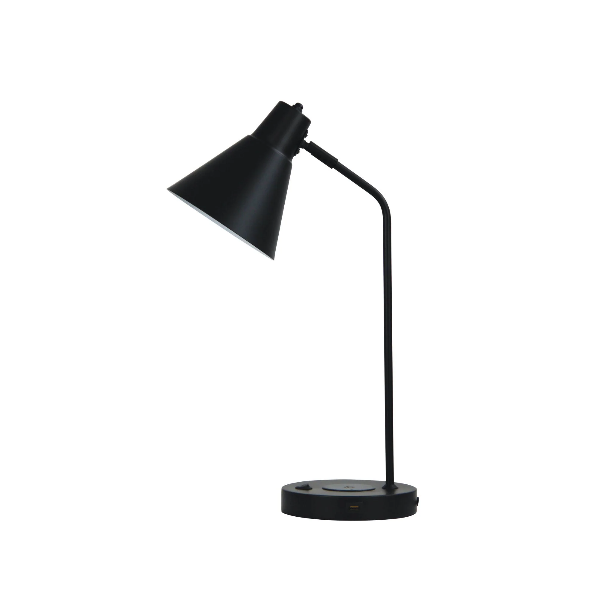 Targa Desk Lamp Black With USB+ - Image 4