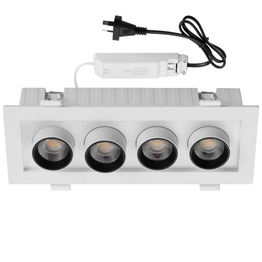 Telbix 2 4 6 Light LED Dimmable Downlight in White - Image 7