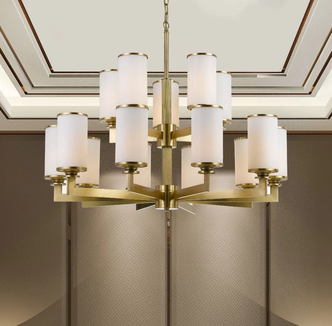 Telbix Ahern 15 Lights Pendant Solid Brass - Image 2