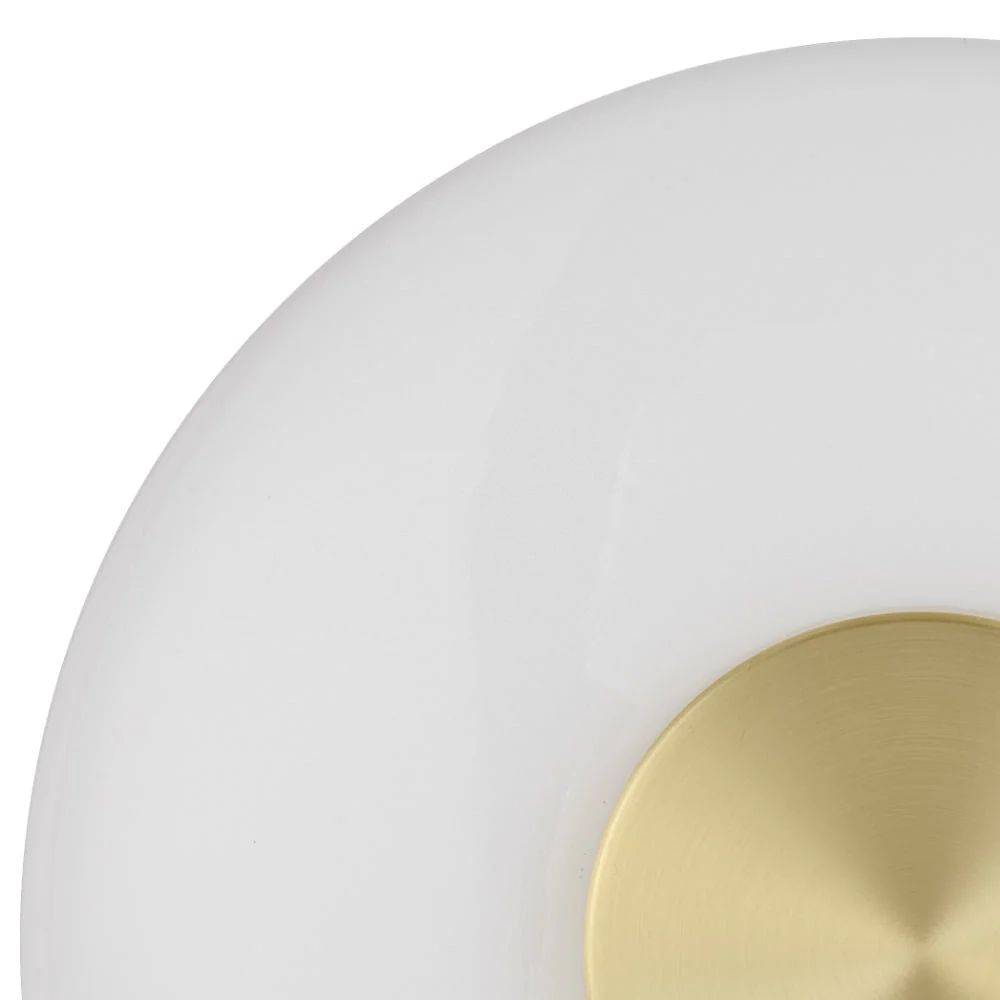 Telbix Amity Wall Light in Smoke, Opal and Amber - Image 5