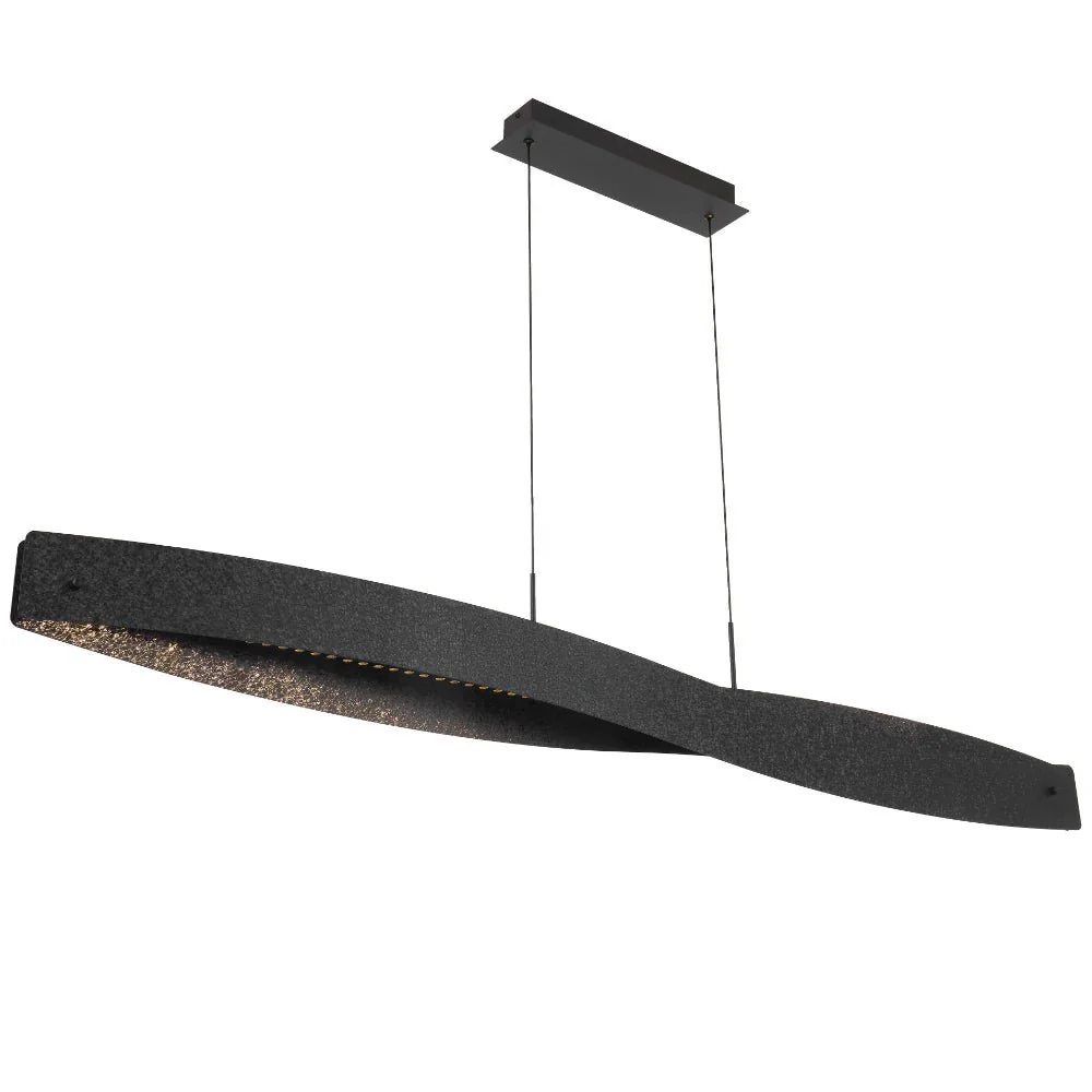 Telbix AREZZO Pendant Light (Available in Black & Silver| 150cm & 240cm) - Image 3