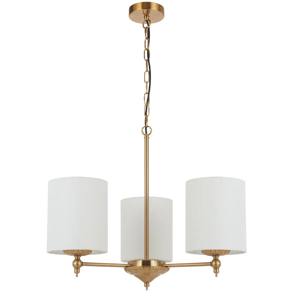 Telbix Argos 3 5 and 8 Light Pendant in Ivory or Black