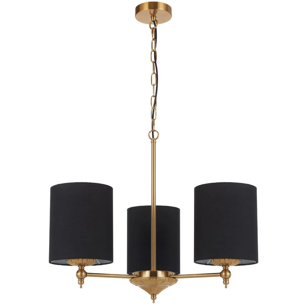 Telbix Argos 3 5 and 8 Light Pendant in Ivory or Black - Image 4