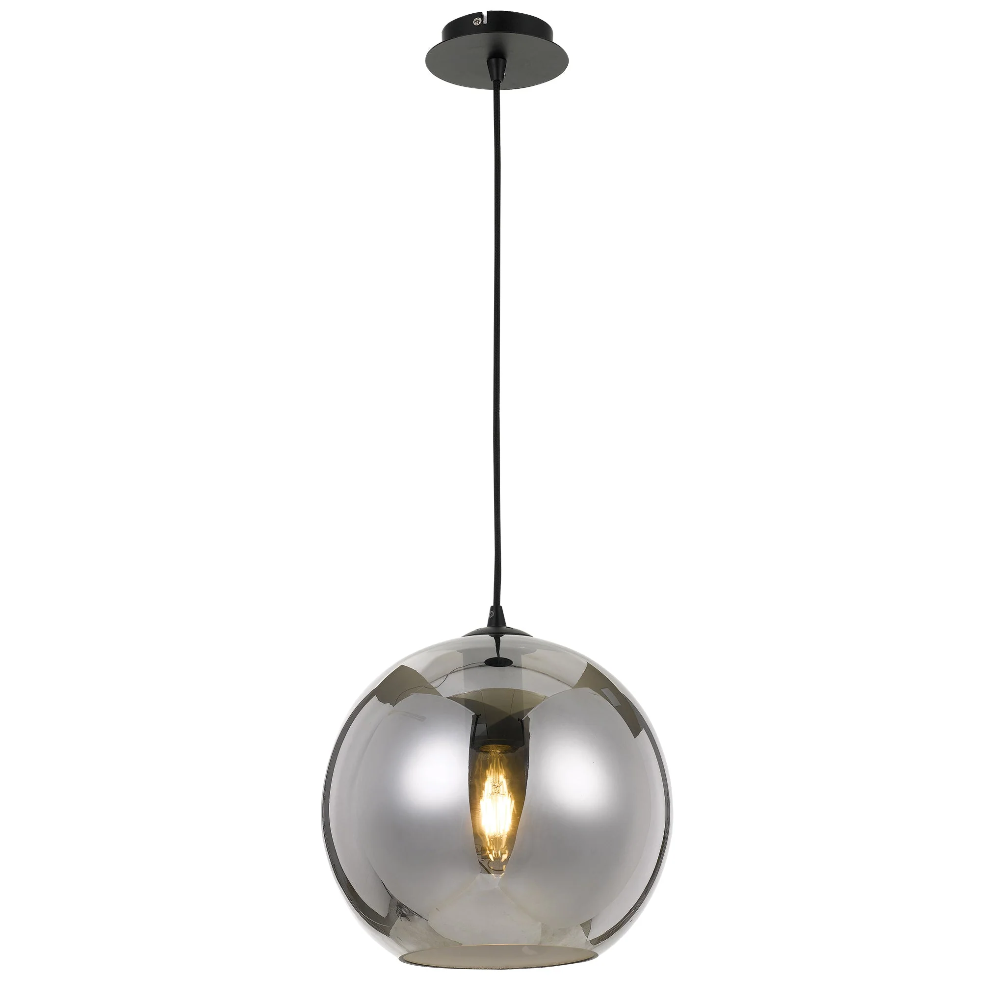 Telbix Bondi 40, 30, 20cm Lights Pendant - Smoke - Image 8