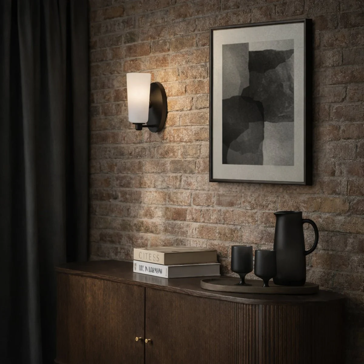 Telbix Brevan 1 Light Wall Bracket - Image 7