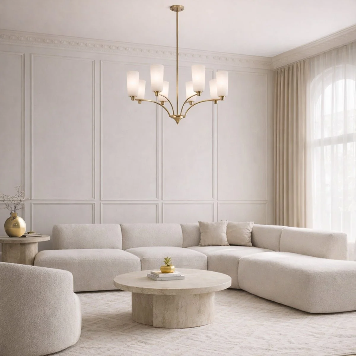 Telbix Brevan 8 Light Pendant - Image 5