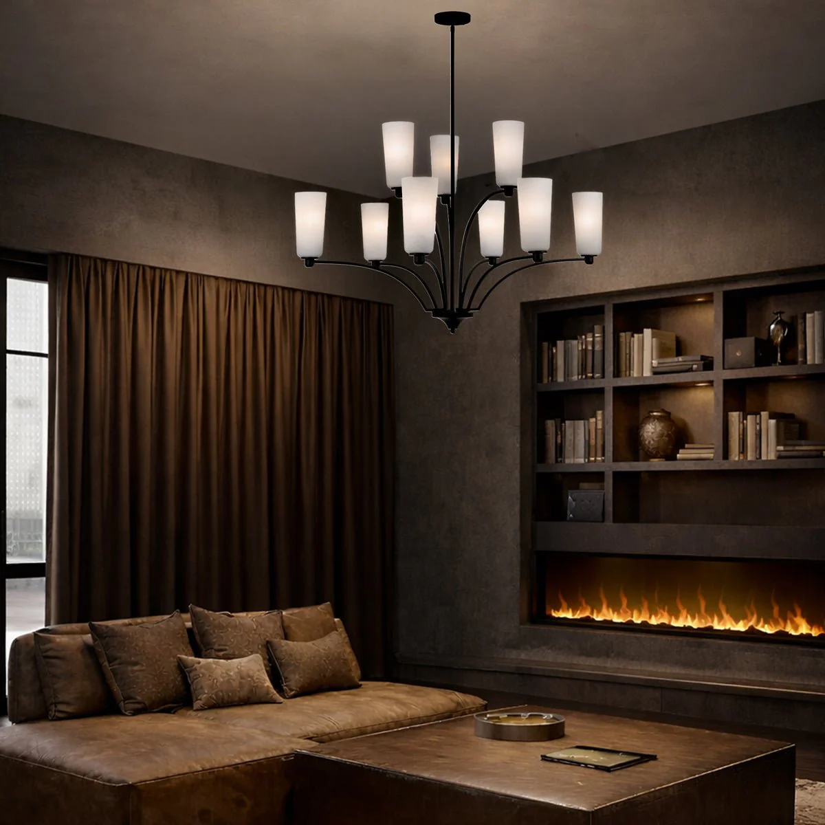 Telbix Brevan 9 Light Pendant - Image 7