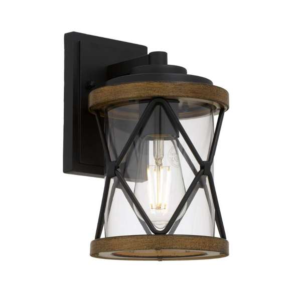 Telbix Capstan 25 Exterior Wall Light CAPSTAN EX25-BK