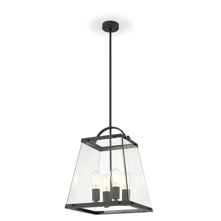 Telbix Colair 4 Lights Solid Brass Pendant